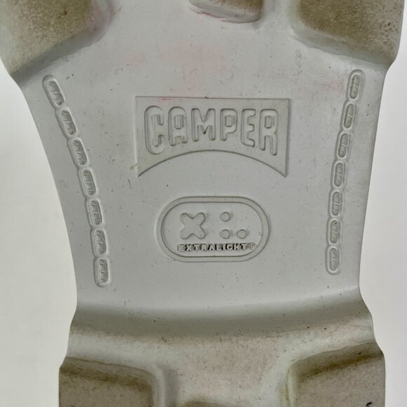 Camper Brutus Yellow Canvas Lace-Up Sneakers, Size 9 - Picture 11 of 12